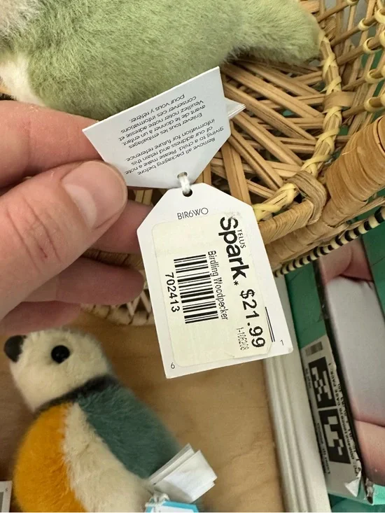 Jellycat Birdling Hummingbird - Picture 3 of 4